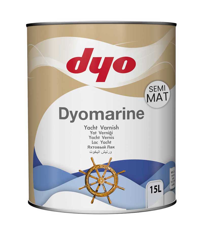 dyo-DYOMARINE-15L-lac-Semi-Mat Dyomarine lac pentru lemn 15L Semi Mat