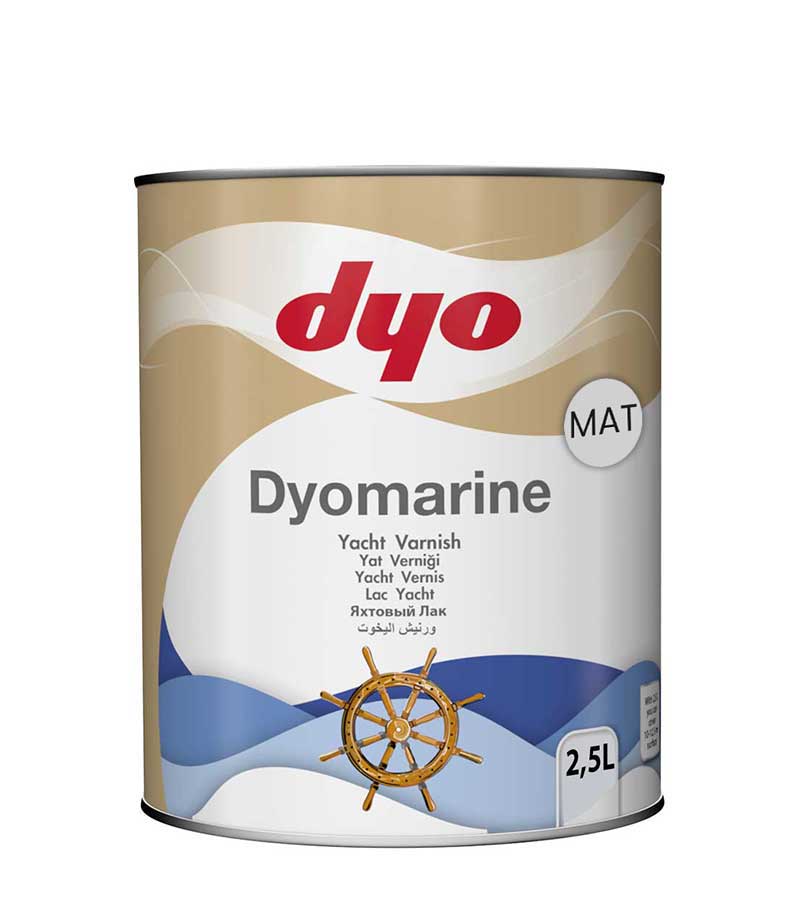 dyo-DYOMARINE-25L-lac-MAT DYOMARINE 2.5 L Lac cu aspect Mat